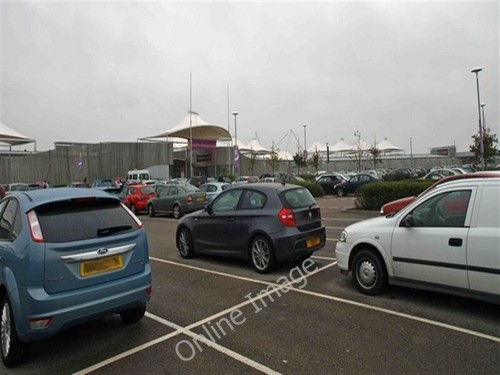 Photo 6x4 the car park - the, at