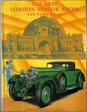 1930 London Motor Show & Paris