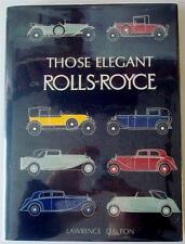 THOSE ELEGANT ROLLS-ROYCE